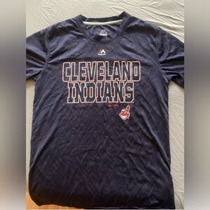 MLB Youth M Cleveland Indians Team Appeal T-shirt Brand  Majestic Used